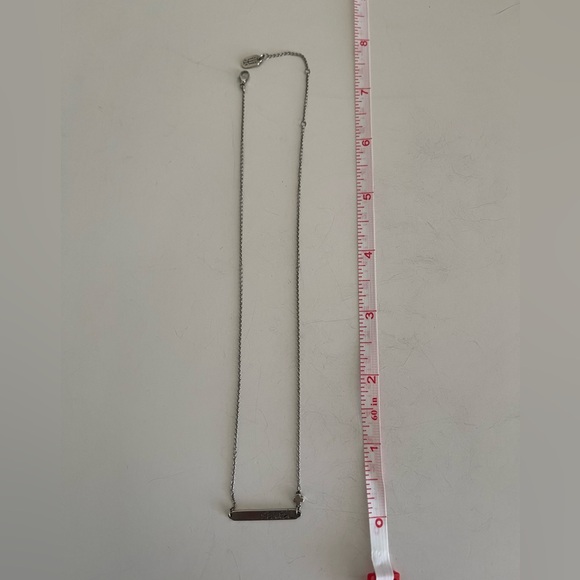 James Avery Faith Sterling silver necklace, dust bag, and box - Picture 3 of 4